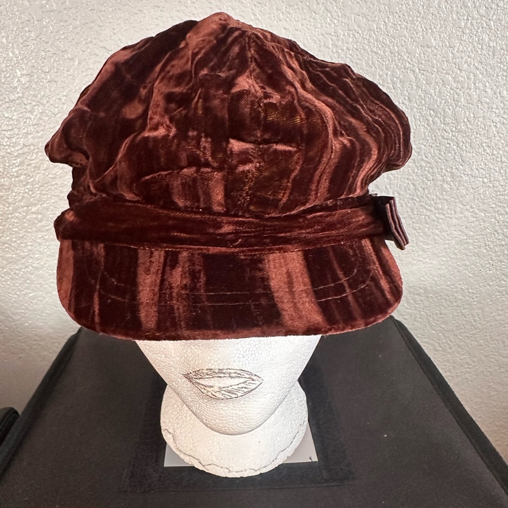 Velvet Brown Hat